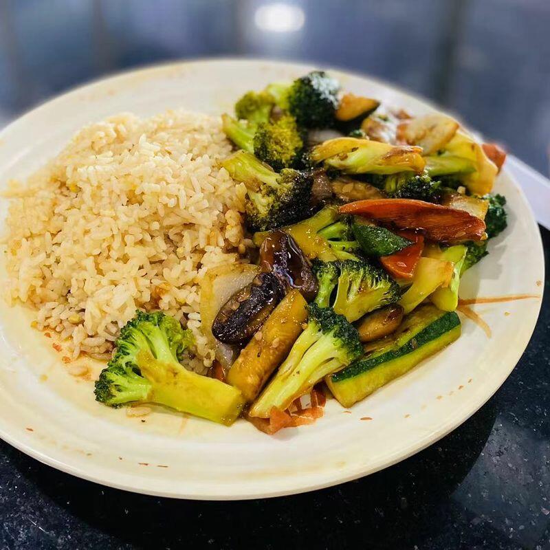 Hibachi . Mix Vegetarian